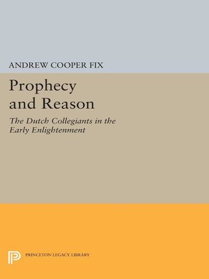 cover image of Prophecy and Reason
